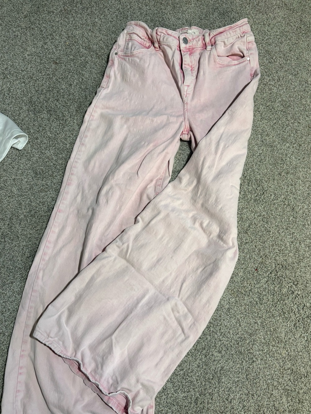 Light Pink Women's Jeans - Classic High-Rise Fit